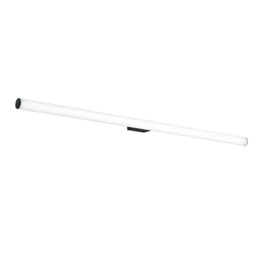 B-Ware Helestra Spiegelleuchte Badleuchte LED Loom schwarz 120 cm warmweiß Acryl Metall