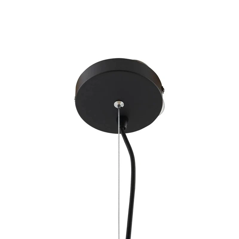 B-Ware Lucande Hängeleuchte Aidas schwarz Metall 6-flammig Deckenlampe Lampe Leuchte