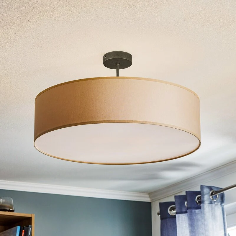 B-Ware Euluna Deckenlampe Rondo Deckenlampe Deckenlicht E27 mit Abstand creme Ø 60cm49