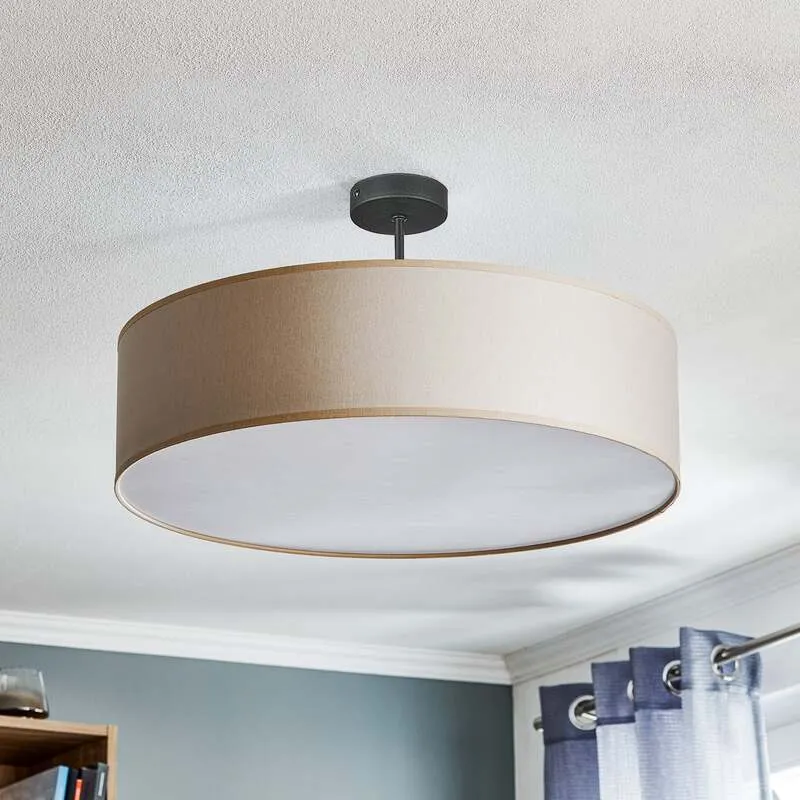 B-Ware Euluna Deckenlampe Rondo Deckenlampe Deckenlicht E27 mit Abstand creme Ø 60cm49