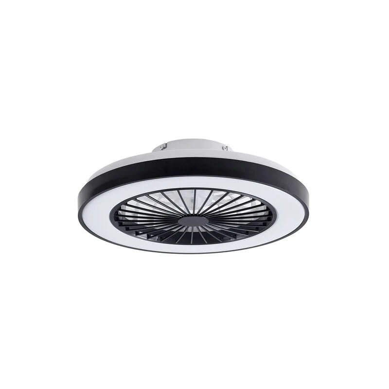 B-Ware Lindby LED-Deckenventilator Teleo schwarz DC leise Tuya Ventilator Deckenla19