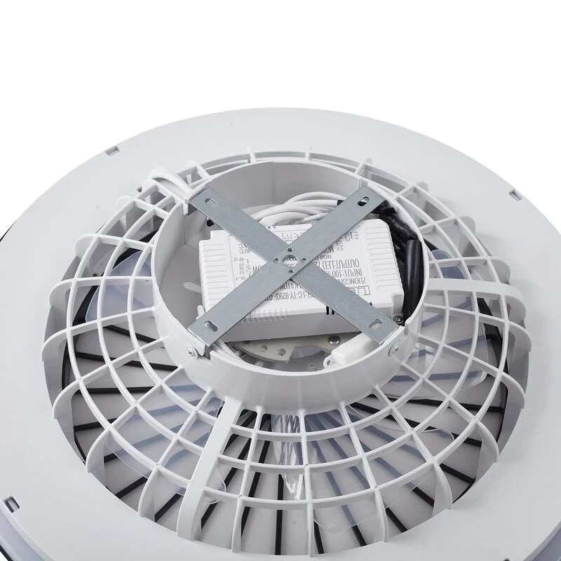 B-Ware Lindby LED-Deckenventilator Teleo schwarz DC leise Tuya Ventilator Deckenla19