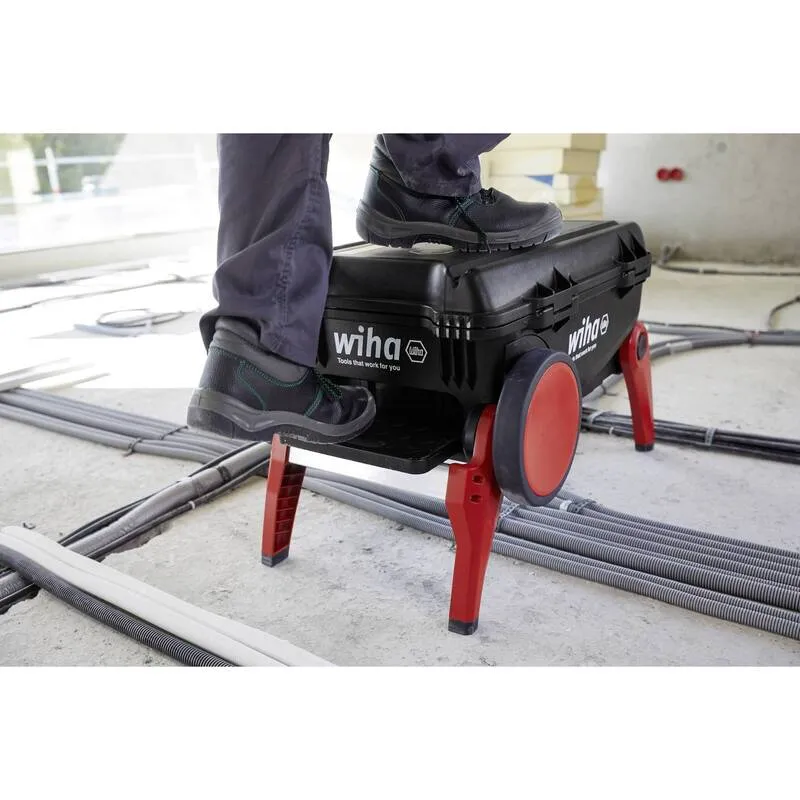 B-Ware Wiha Werkzeugkoffer Handwerker 104-teilig Profi Set Elektriker schwarz 680x497mm