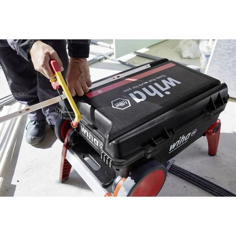 B-Ware Wiha Werkzeugkoffer Handwerker 104-teilig Profi Set Elektriker schwarz 680x497mm
