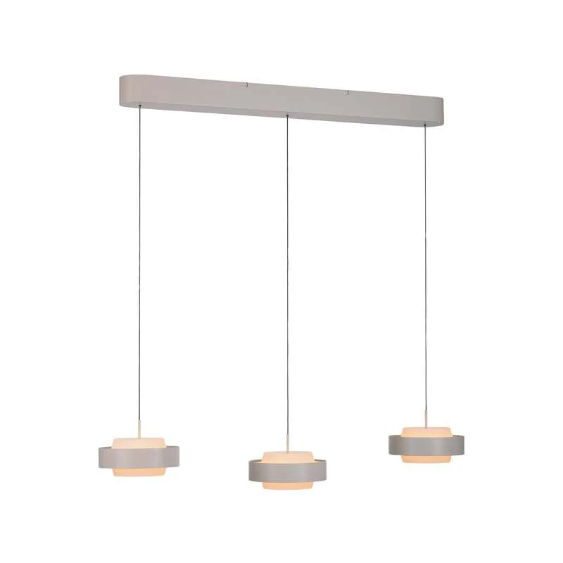 B-Ware SCHÖNER WOHNEN Hängelampe Pendelleuchte LED Lampe Elmo beige Sandbrise Glas