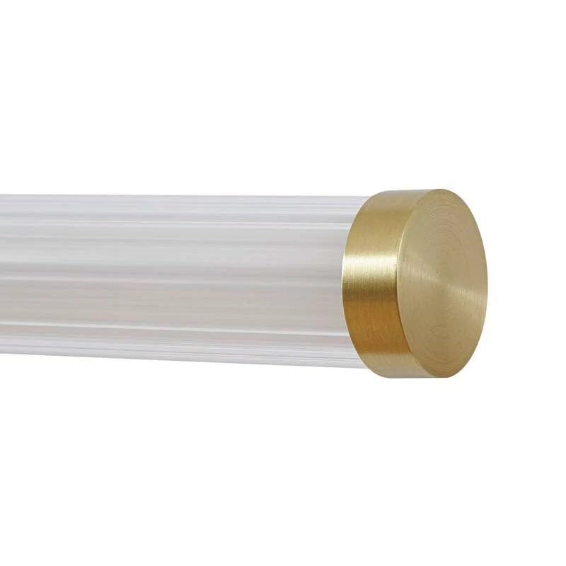 B-Ware Lucande LED-Wandleuchte Melisa gold 90 cm CCT IP44 2250 lm 17,5 W