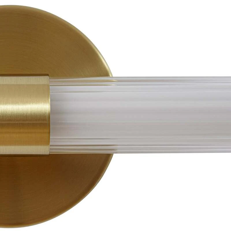 B-Ware Lucande LED-Wandleuchte Melisa gold 90 cm CCT IP44 2250 lm 17,5 W