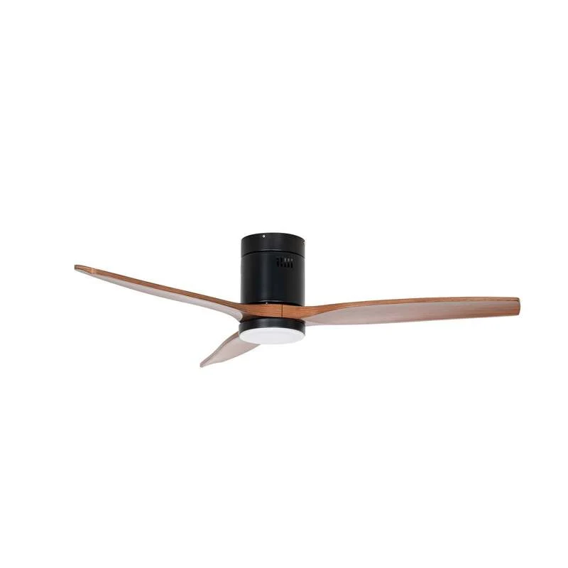 B-Ware Lucande Deckenventilator Brinia Holz Ø132cm CCT Ventilator Fernbedienung Leuchte