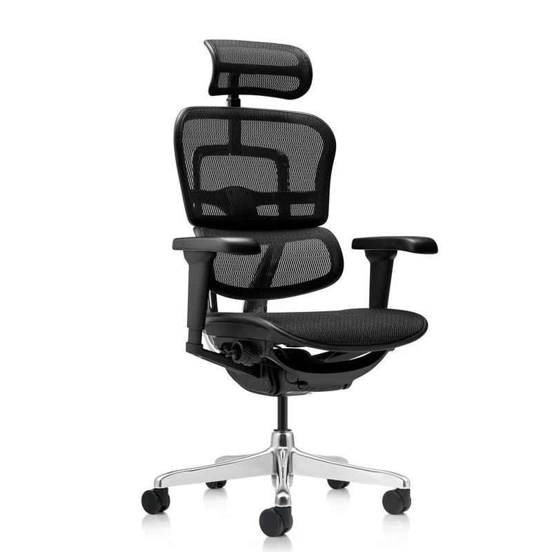 B-Ware hjh OFFICE ERGOHUMAN ULTRA GEN2 Chefsessel Netzstoff schwarz 120 kg 4D Armlehnen