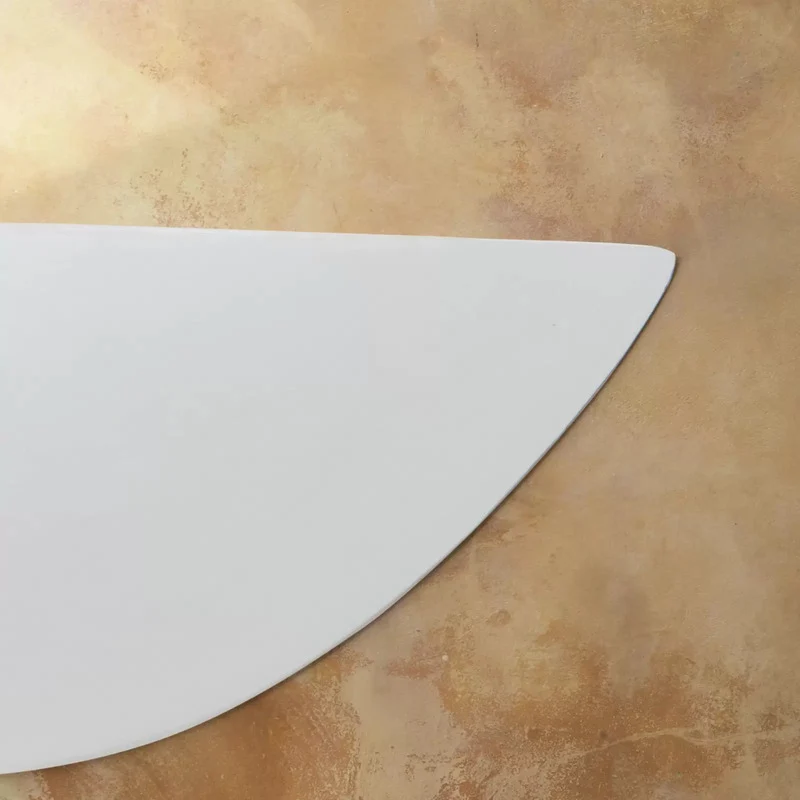 B-Ware Wandleuchte Tamara Weiß Keramik 45 cm dimmbar R7s 150 W IP20