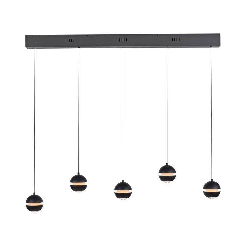 B-Ware SCHÖNER WOHNEN Pendelleuchte Hängelampe LED LINI verstellbar dimmbar schwarz