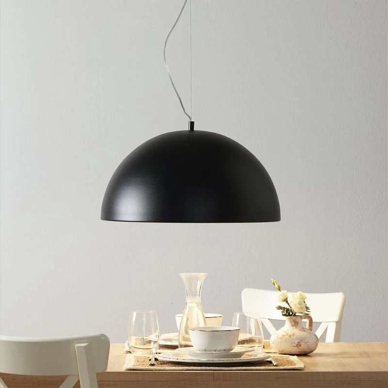 B-Ware Lucande Maleo Hängeleuchte 53 cm schwarz Hängeleuchte Deckenlampe Pendelleuchte