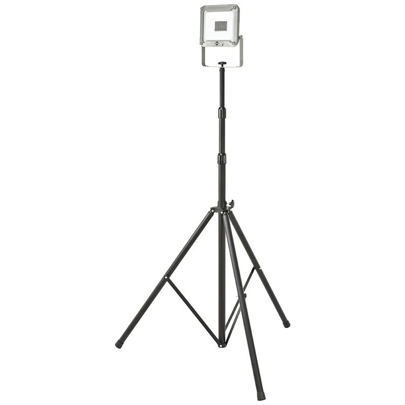 B-Ware Brennenstuhl Bau Stativ Baustrahlerstativ Teleskop schwarz mit Querträger ST 301