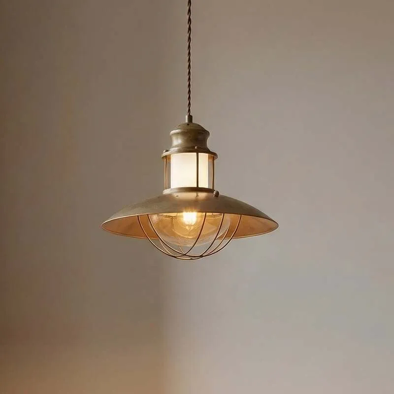 B-Ware Lindby Pendelleuchte Esszimmerlampe Küchenlampe Hängeleuchte E27 braun Rustikal