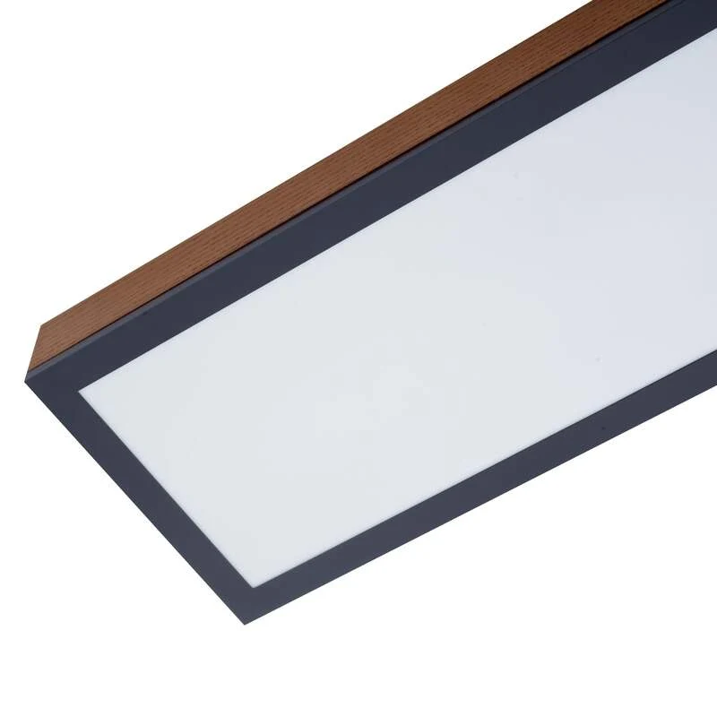B-Ware Deckenleuchte Deckenlampe Led Leuchte Lindby Laviona Wohnraum Flur Holzdekor