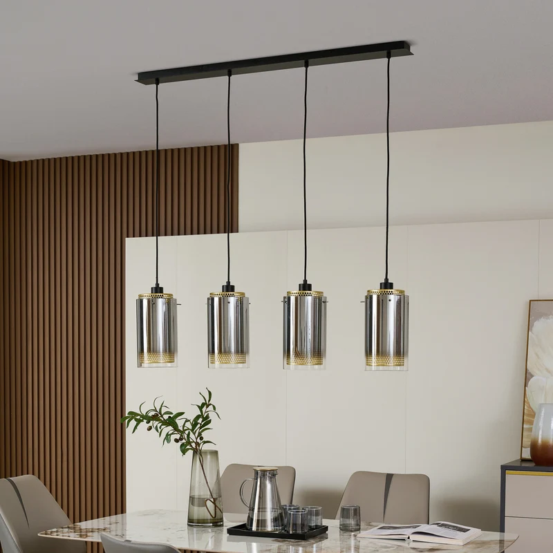 B-Ware Lucande Sterzy Hängeleuchte Pendelleuchte Hängelampe Deckenlampe Lampe Leuc811