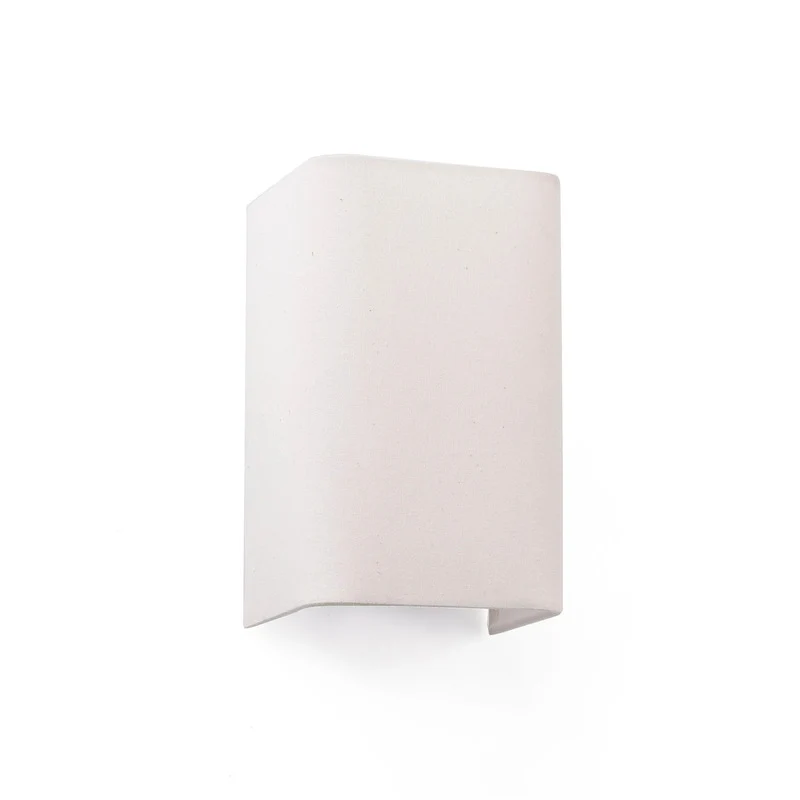 B-Ware FARO BARCELONA Wandleuchte Cotton LED Wandlampe dimmbar beige 20x12cm Leuchte