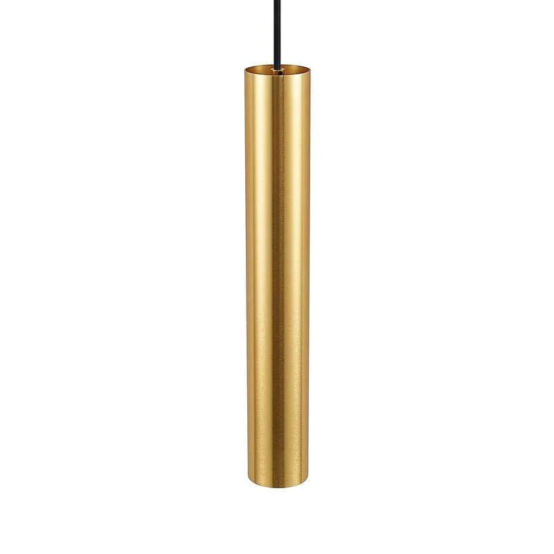 B-Ware Lindby Pendelleuchte Hängelampe Linaro Deckenlampe schwarz/gold 40 cm