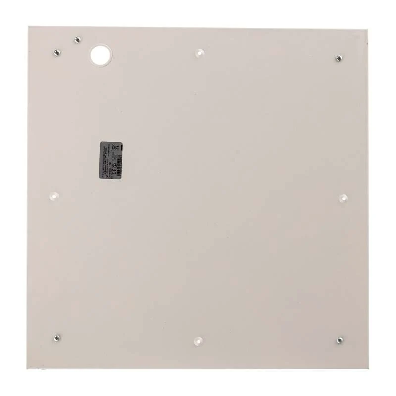 B-Ware Deckenleuchte Tromsö walnuss 50x50 cm Holz Glas 4x15W E27 IP20