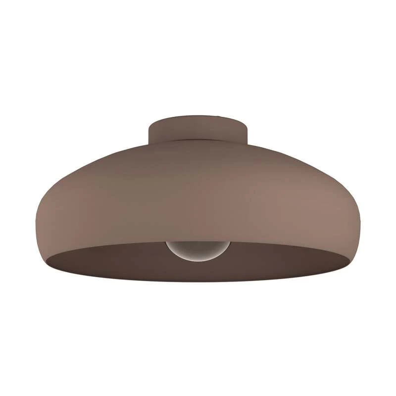 B-Ware EGLO Deckenleuchte Designer Leuchte Mogano LED Lampe dimmbar dunkelbraun Ø40cm