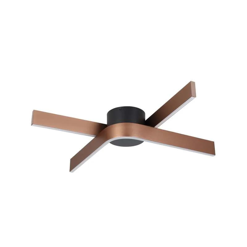 B-Ware EGLO FOLCINO-Z MATTER Ceiling Lamp 640x400 RGB/CCT 3720lm Black/bronze