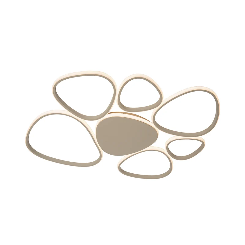 B-Ware Lucide Deckenlampe Samling LED Leuchte dimmbar taupe 90x79,5cm Metall 72W