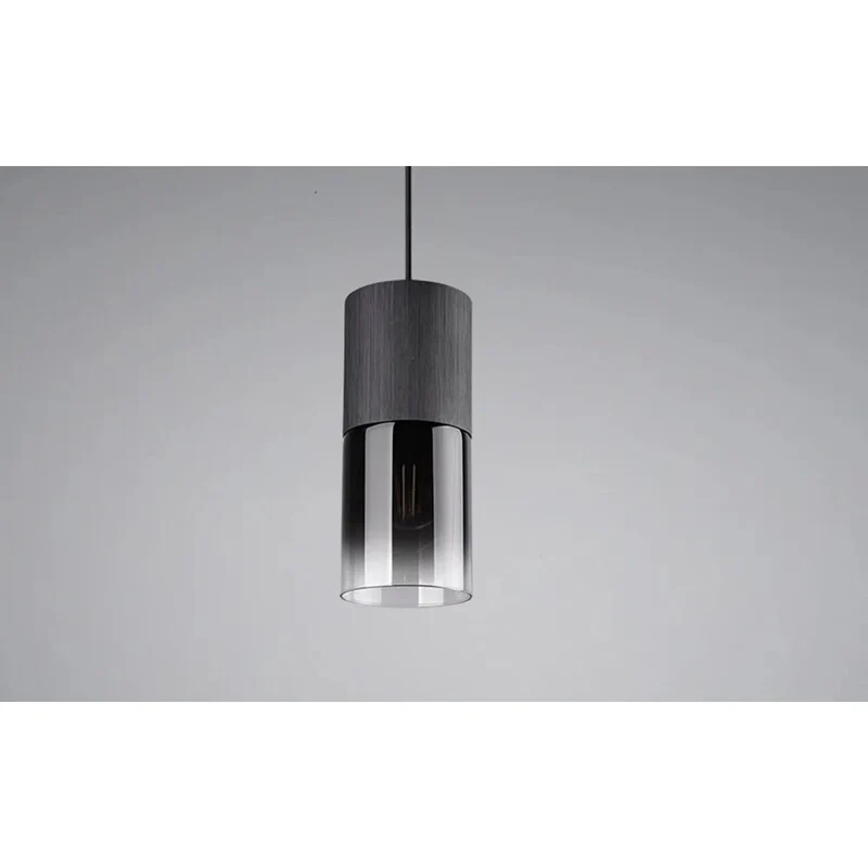 B-Ware Trio Leuchten Deckenlampe Robin LED Pendelleuchte Hängelampe schwarz matt 150cm