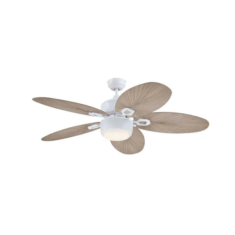 B-Ware Westinghouse Deckenventilator grau leise mit Licht 7316440 für Räume bis 20m²