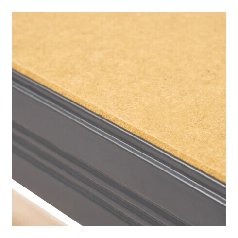 B-Ware STIER Steck-Fachbodenregal Lagerregal Regal 250kg Graphitgrau 1800x1200x450mm