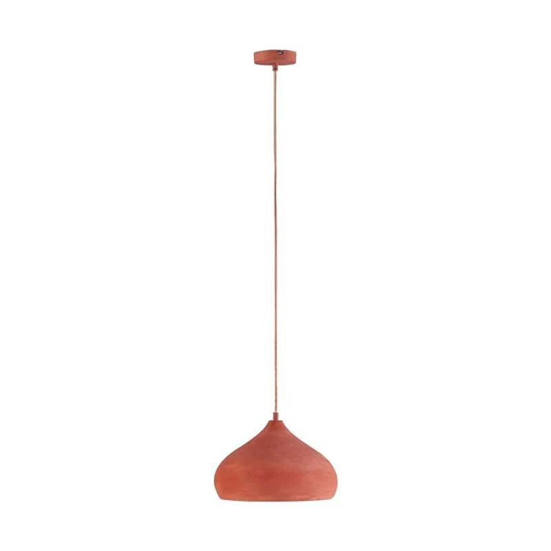 B-Ware Lindby Terracotta-Pendelleuchte Fiona Hängeleuchte Deckenlampe Lampe E27 ora730