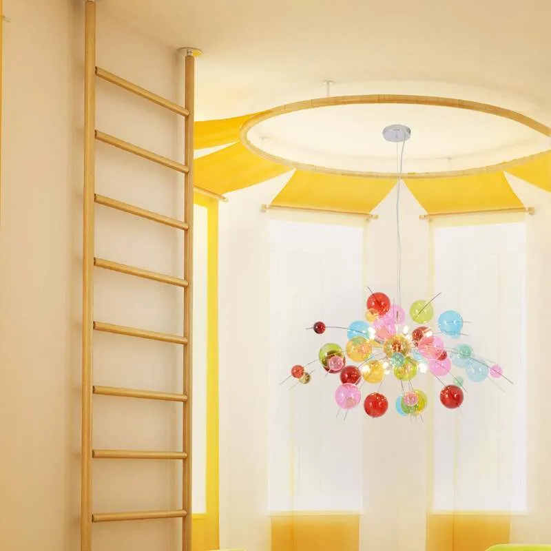 B-Ware Näve Aurinia Bunte Hängeleuchte Hängelampe Leuchte Lampe Pendelleuchte Licht