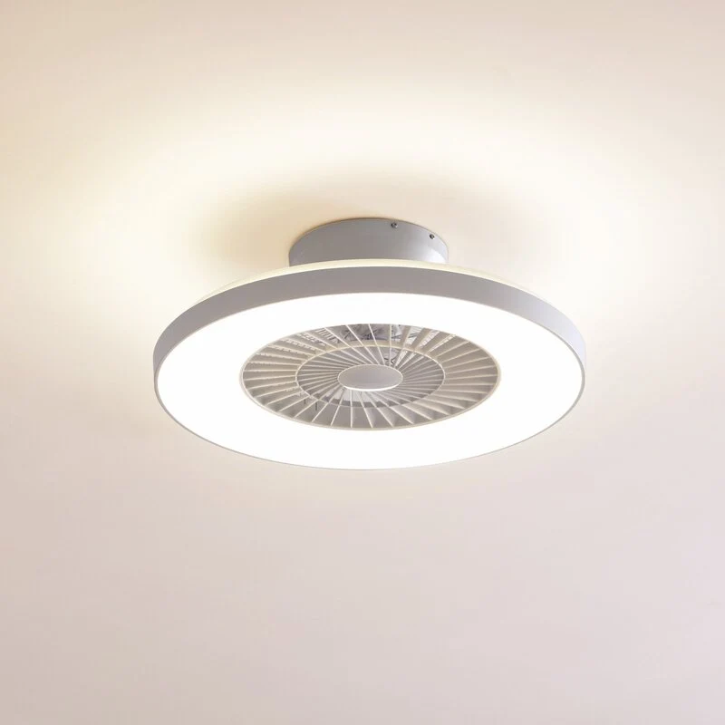 B-Ware Lindby Deckenventilator Ventilator LED Smart Tuya weiß Fernbedienung Beleuchtung