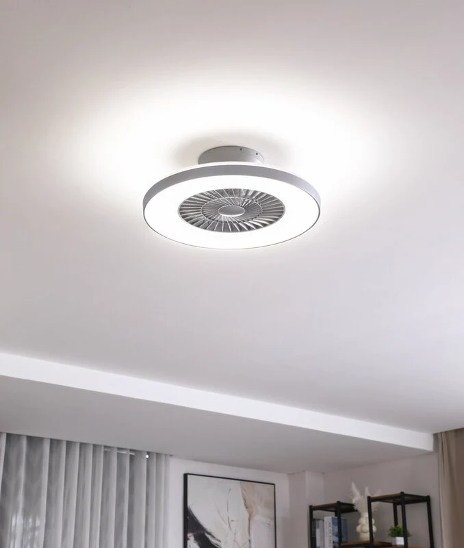 B-Ware Lindby Deckenventilator Ventilator LED Smart Tuya weiß Fernbedienung Beleuchtung