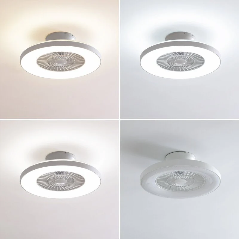 B-Ware Lindby Deckenventilator Ventilator LED Smart Tuya weiß Fernbedienung Beleuchtung