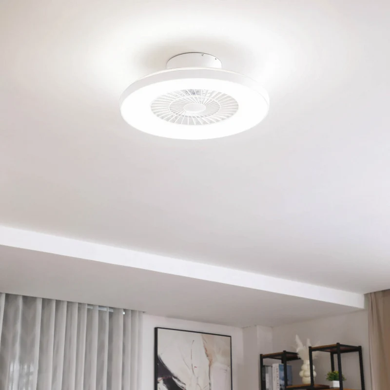 B-Ware Lindby Deckenventilator Ventilator LED Smart Tuya weiß Fernbedienung Beleuchtung