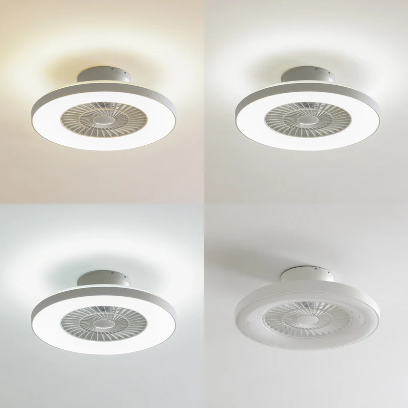 B-Ware Lindby Deckenventilator Ventilator LED Smart Tuya weiß Fernbedienung Beleuchtung