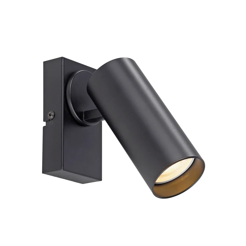 B-Ware SCHÖNER WOHNEN-Kollektion Wandstrahler RIK LED Wandleuchte Lampe schwarz 20cm