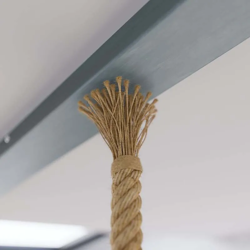 B-Ware Lindby Hängeleuchte Chaby 3-flammig LED Pendelleuchte dimmbar hellgrau 111cm