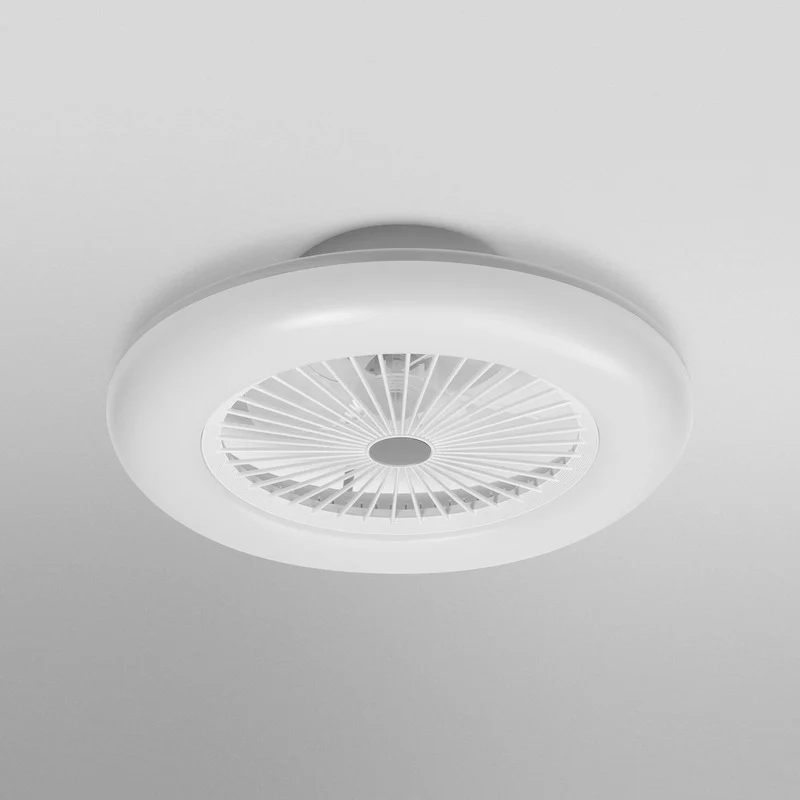B-Ware OSRAM SMART+ WiFi LED Ceiling Fan ROUND White Quiet 55cm