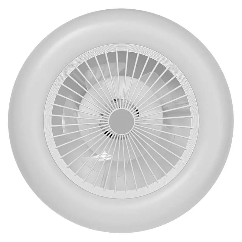 B-Ware OSRAM SMART+ WiFi LED Ceiling Fan ROUND White Quiet 55cm