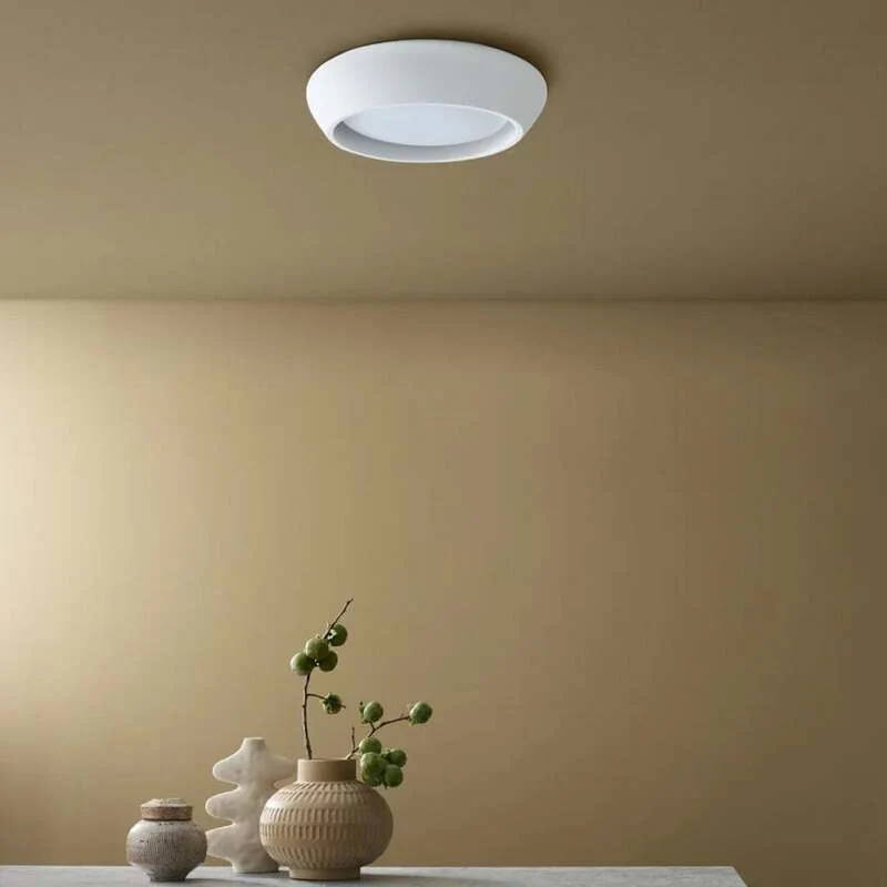 B-Ware Beacon Deckenleuchte Leuchte Fjord weiß Gips GX53 Ø 28 cm Wohnraumleuchte Lampe
