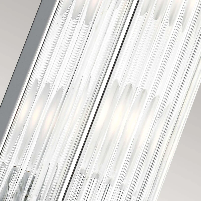 B-Ware Elstead Wandleuchte Wandlampe G9 LED Paulson Chrom Badezimmerleuchte IP44 Lampe