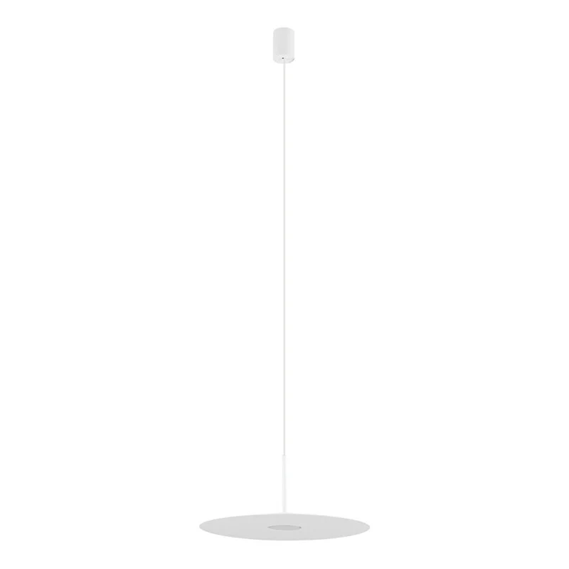 B-Ware Nowodvorski Pendelleuchte Hängelampe SIMONE GX53 LED weiß rund Ø 40 cm Lampe