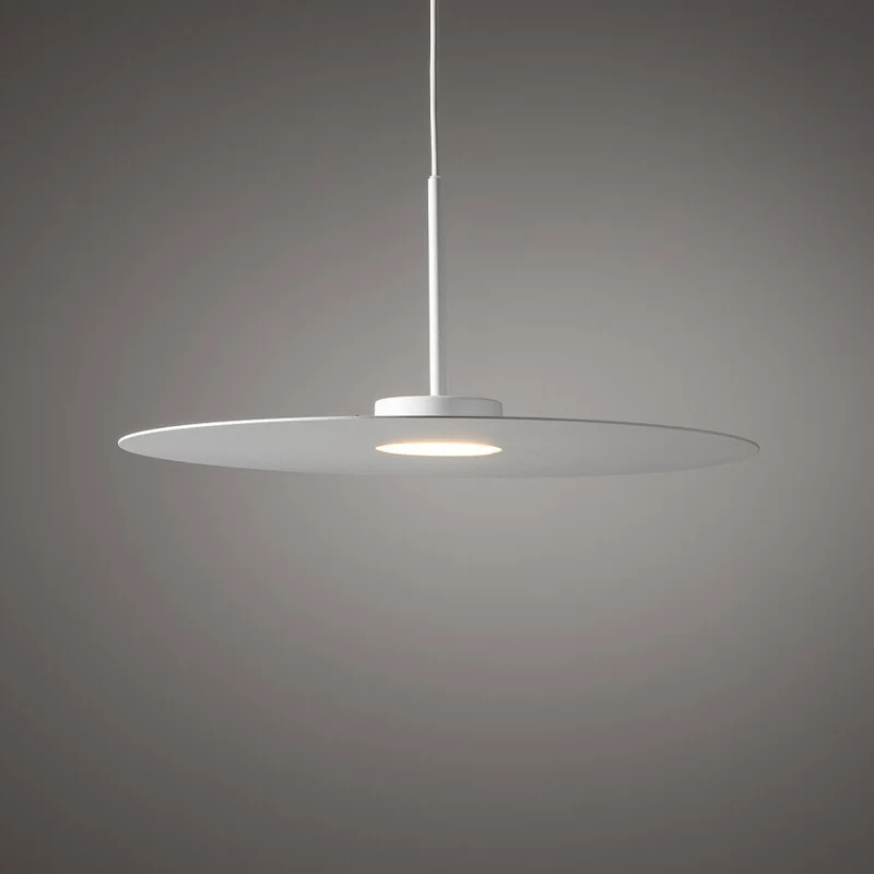 B-Ware Nowodvorski Pendelleuchte Hängelampe SIMONE GX53 LED weiß rund Ø 40 cm Lampe