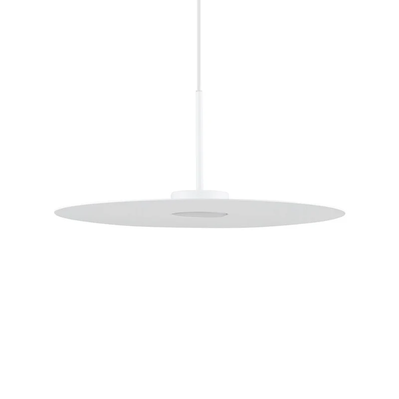 B-Ware Nowodvorski Pendelleuchte Hängelampe SIMONE GX53 LED weiß rund Ø 40 cm Lampe