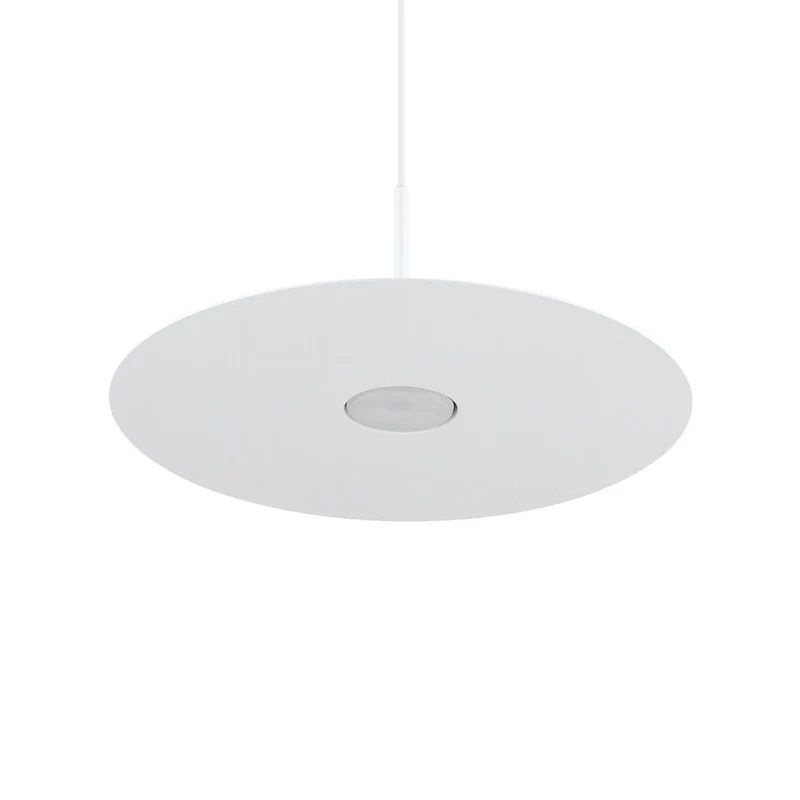 B-Ware Nowodvorski Pendelleuchte Hängelampe SIMONE GX53 LED weiß rund Ø 40 cm Lampe