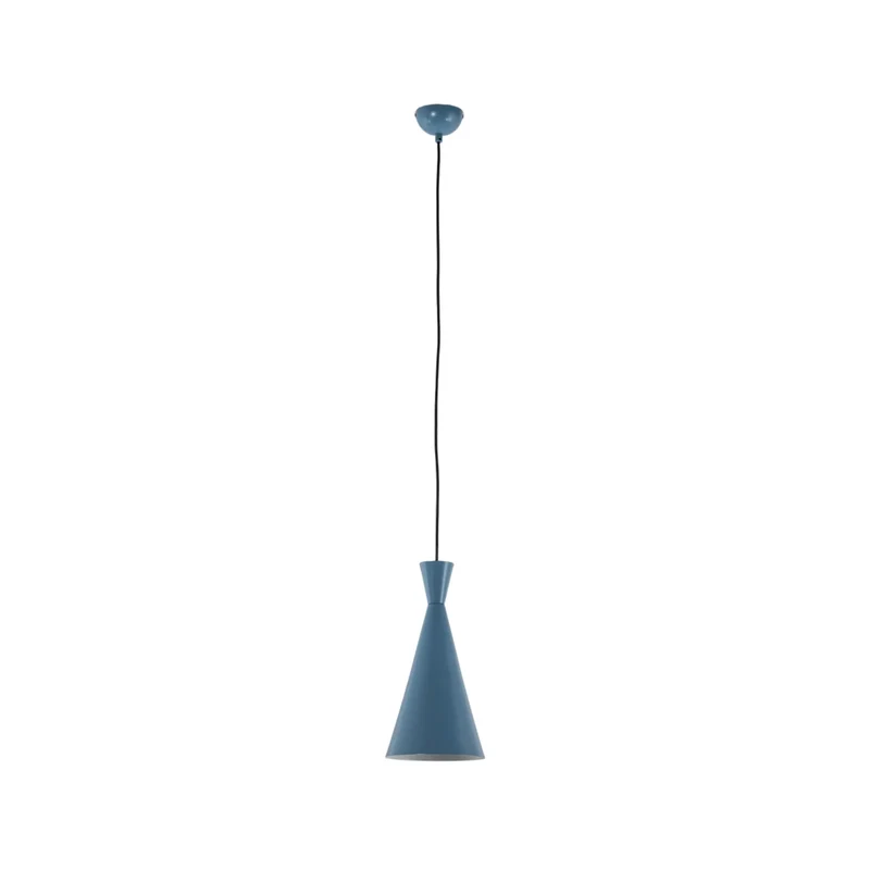 B-Ware Hängeleuchte Tom Pendelleuchte Metall hellblau Leuchte Lampe E27 LED Tisch Theke