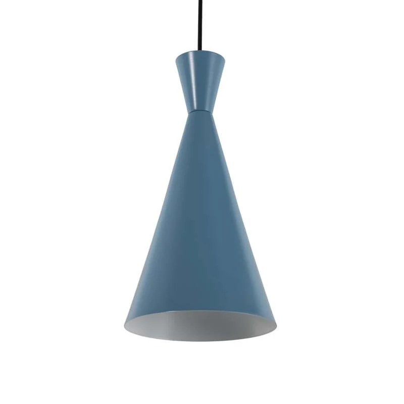 B-Ware Hängeleuchte Tom Pendelleuchte Metall hellblau Leuchte Lampe E27 LED Tisch Theke
