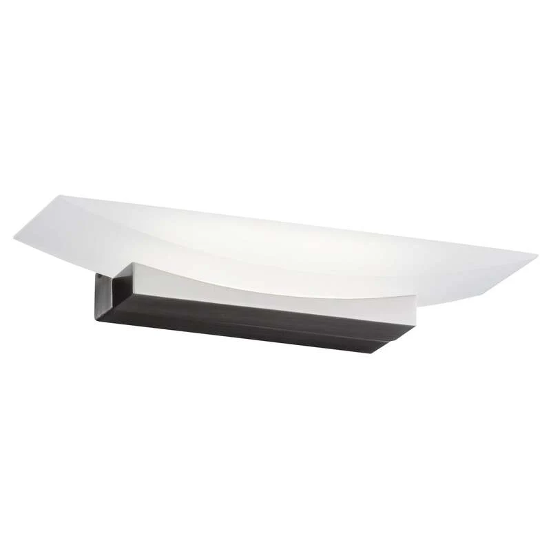 B-Ware FISCHER & HONSEL Wandleuchte Bowl TW CCT LED Lampe dimmbar nickel 30cm 950lm