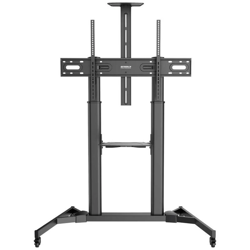 B-Ware SpeaKa SP-TVC-600 TV-Rollwagen 60"-100" höhenverstellbar neigbar schwarz